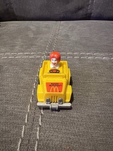 Ronald McDonald- McDonald’s Pull Back Car (1985) Vintage