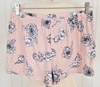 White Mark Women's Pink Short Sleeve Floral Shortie Pajama Set -  Small — photo 5