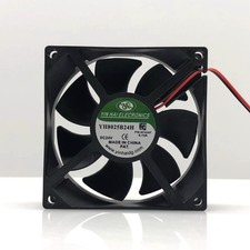 YINHAI YH8025B24H DC24V 0.15A 8CM 2-Wire Cooling Fan cm