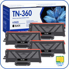 High Yield TN360 Toner Cartridge for Brother HL-2150N DCP-7030 MFC-7345 LOT