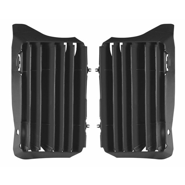 Racetech Radiator Covers Black Honda Crf450R FüR Motorrad Ersatzteile-image