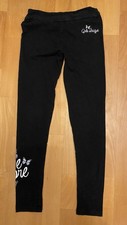Mädchen Leggings Hose schwarz Gr. 146 152 #18
