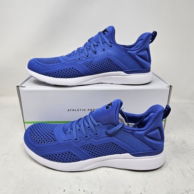 Athletic Propulsion Labs APL TechLoom Tracer Cobalt Black White Shoe / Men's 7.5