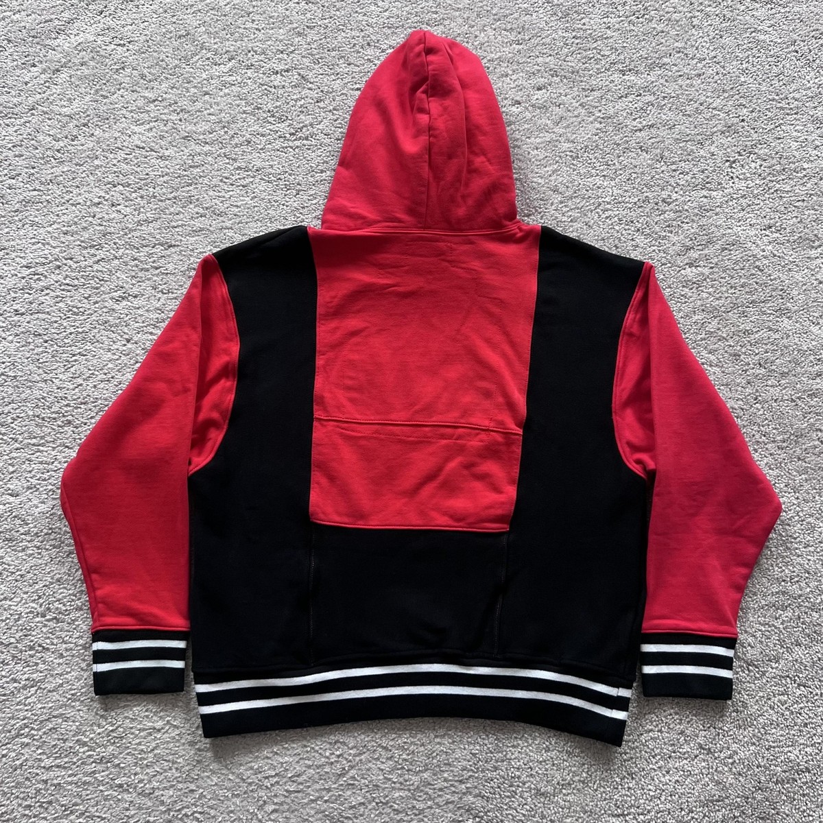 Cav Empt Red Black Pullover Hoodie Mens XL Graphic Made In Japan