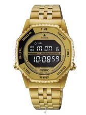 Seiko Digital Quartz Stainless Steel Watch HFL003