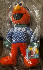 Elmo Sesame Street 15 Inch Christmas Plush Macys Exclusive New With Tag