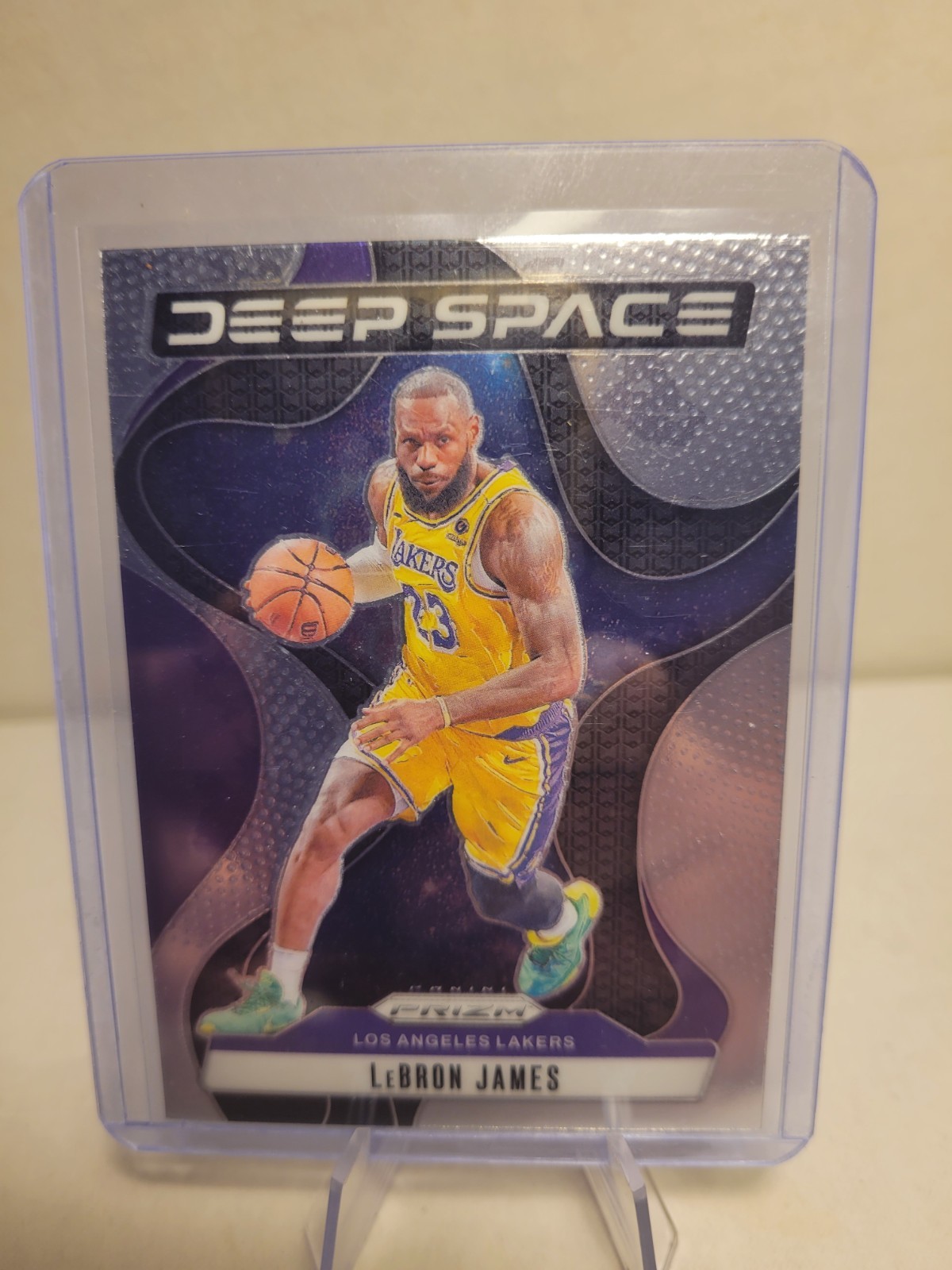 2024-25 Panini Prizm - Deep Space LeBron James #5 Silver Prizm