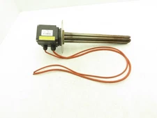 DEW 5E703 Immersion Tube Heater Element 4kW 480V 3PH 2" Screw Plug 14.5"L