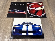 Lot Of 3 Dodge Viper GTS Original Dealer Brochures