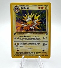 1st Edition Jolteon Jungle 4/64 1999 English Holo Rare Unlimited Stage 1 70 HP on eBay