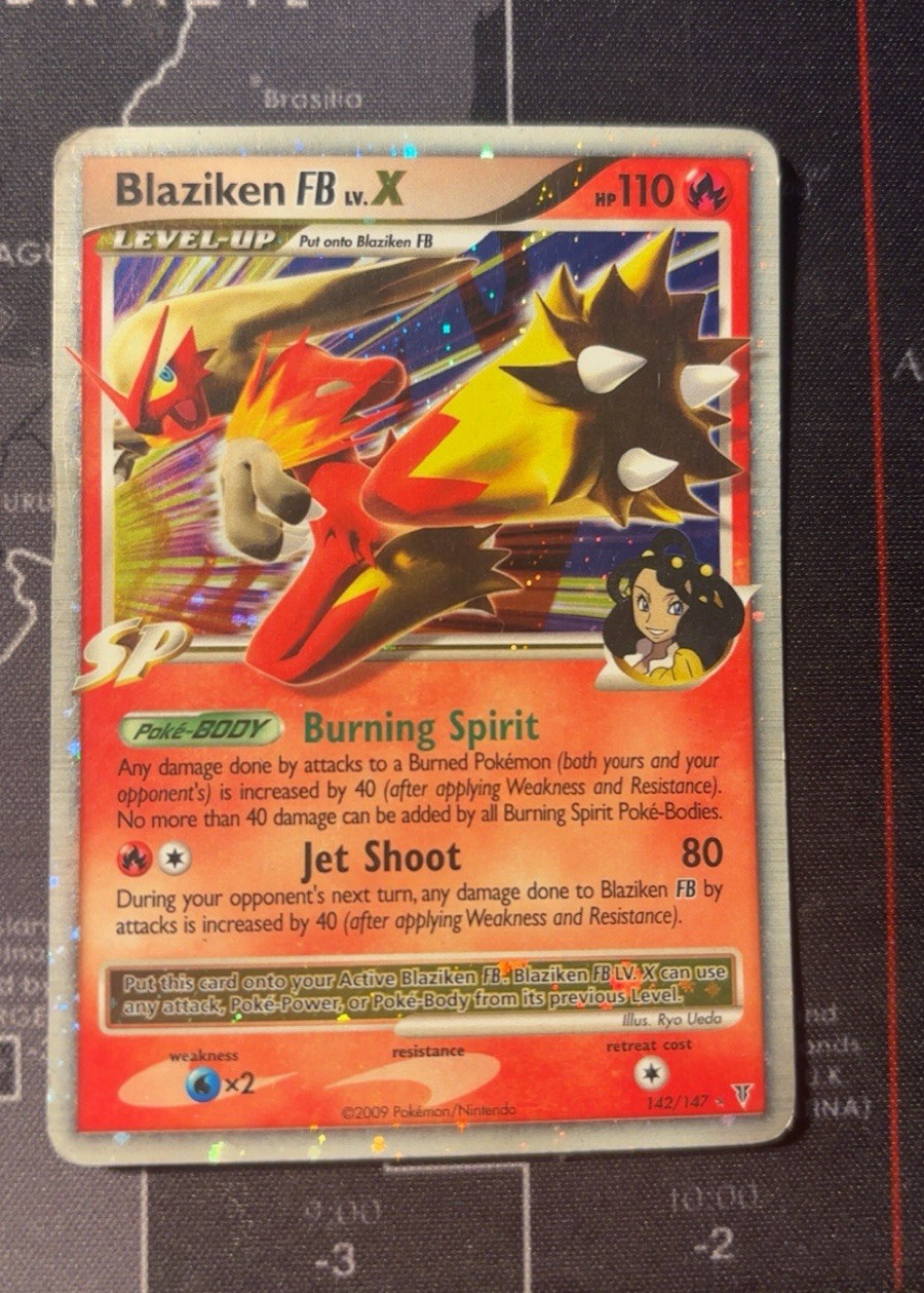 The Pokémon Company Blaziken FB LV.X 142/147 Supreme Victors Holo UR 110