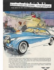 Original 1958 Jaguar Xk 150 Sports Touring Vintage Print Ad