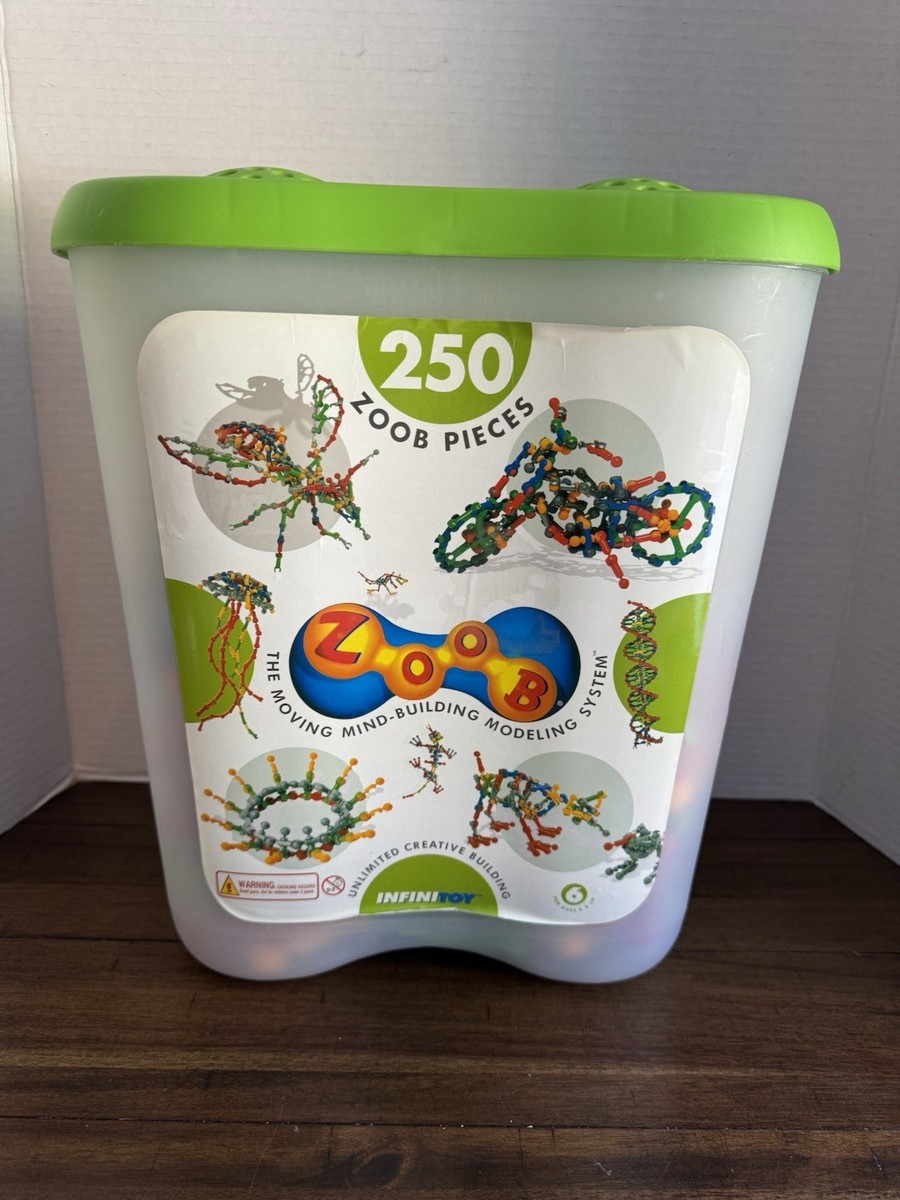 ZOOB BUILDING SET Infinity 250 Piece Set - Almost Complete 240