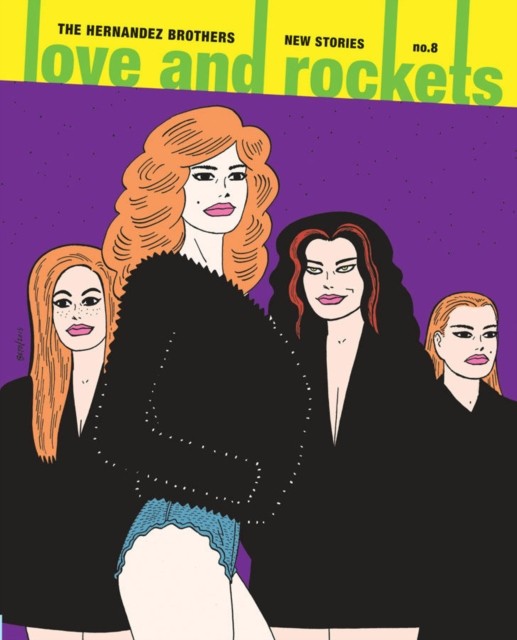 Love and Rockets: New Stories No. 8 by Gilbert Hernandez (Paperback Book)