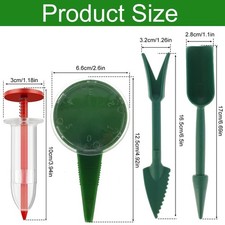 Mini Plant Seed Sower Planter Adjustable Handheld Flower Grass Syringe Seeder-UK