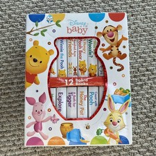 Disney Baby - Winnie the Pooh - My First Library Board Book Block 12-Book Set ..