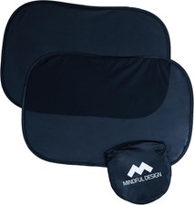 - Car Window Shades for Baby 2 Pack - 21"x14" Sun Shade Blocker - Glare Shi...