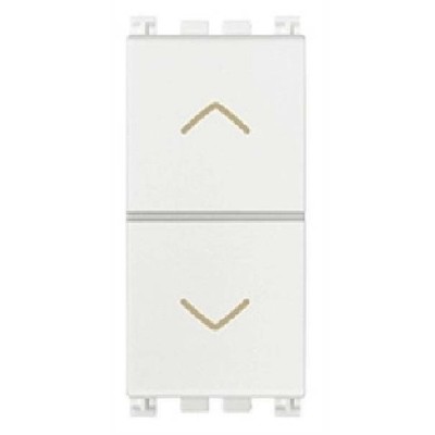 VIMAR ARKE' 2P 10AX SCHALTER WEISS 19060.B