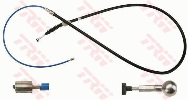 Bremsseil Seilzug Feststellbremse TRW GCH2602 FüR VW Polo Skoda Fabia Seat Ibiza-image