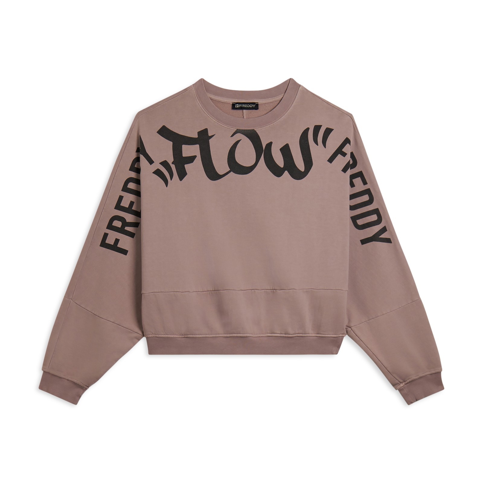 FREDDY Sudadera oversize con maxiestampado Flow