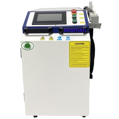 US STOCK 3000W Fiber Laser Cleaning Machine Metal Steel Rust Removal Shelf Clean