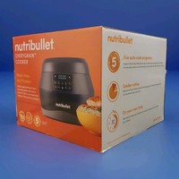 NEW Nutribullet 1806 EveryGrain 10 Cup Pre-Programmed Rice Cooker Black 600W 🍙