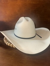 Bailey U-Rollit Shantung Panama Cowboy Hat Size 6X Made in USA
