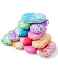 Mr. Pen- Marble Pencil Erasers, 12 Pack, 1" x 2" 12 Vibrant