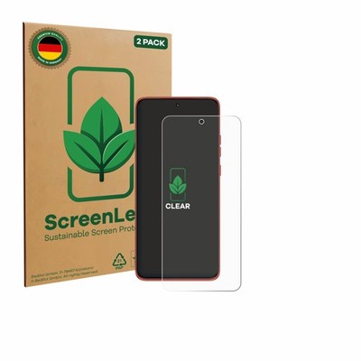 2x ScreenLeaf Displayschutzfolie für Motorola Edge 60 Neo nachhaltig verpackt