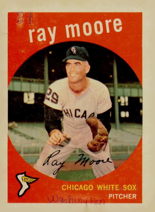 1959 Topps #293 Ray Moore