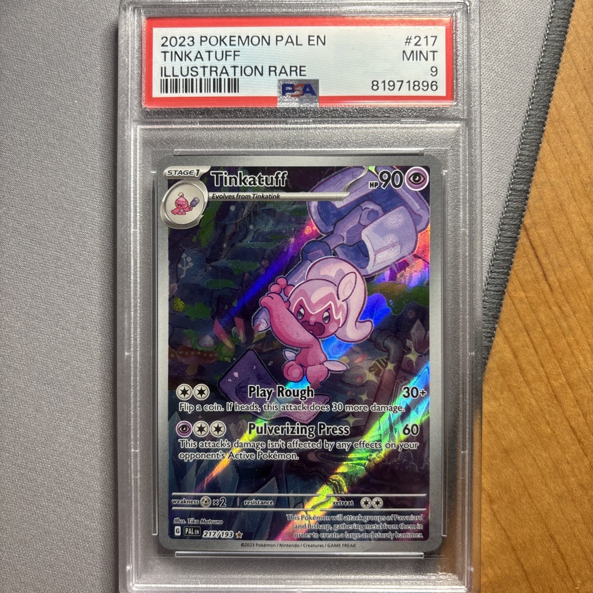 Tinkatuff 217/193 Sv02: Paldea Evolved Holo | eBay