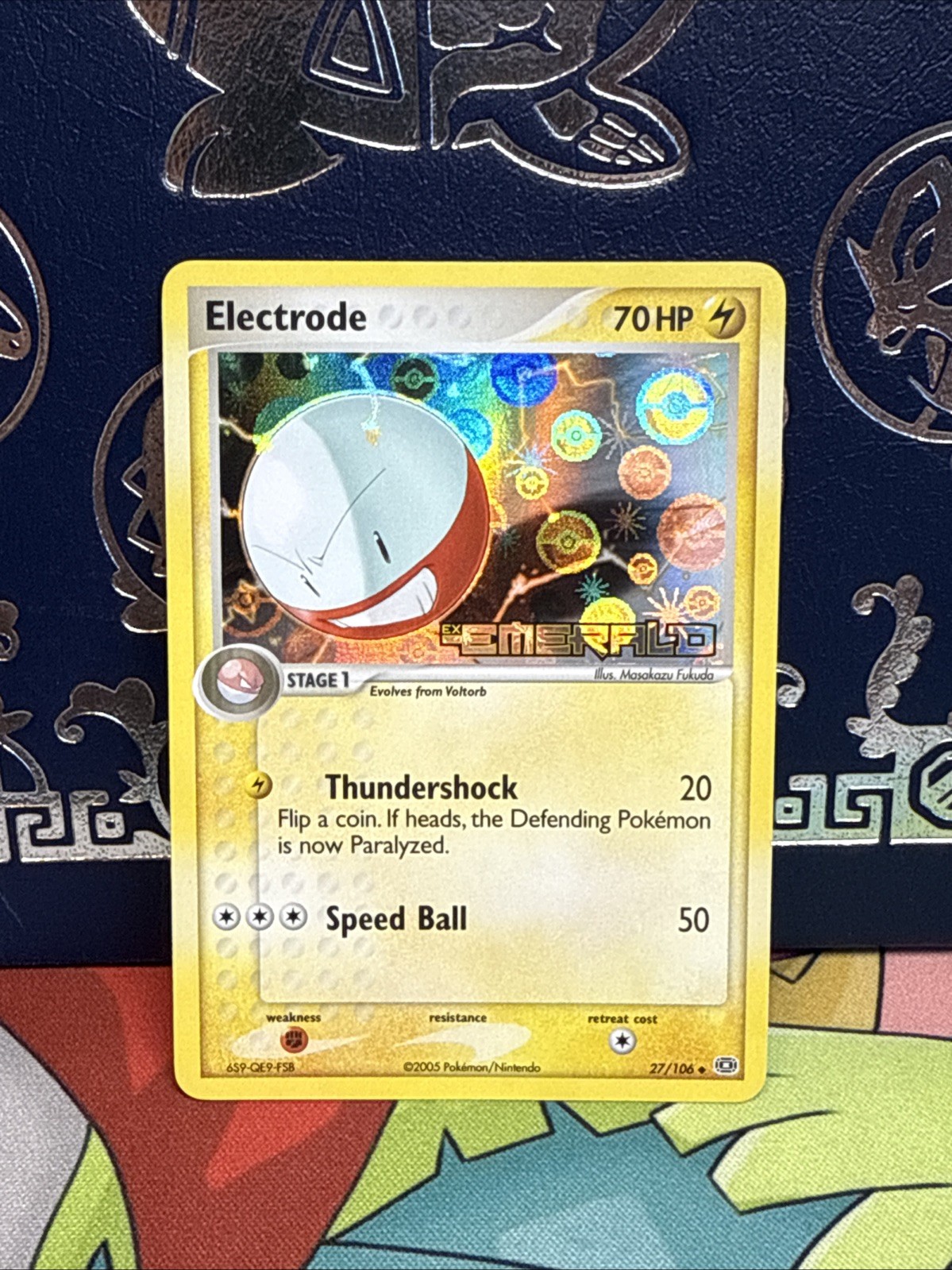 Electrode 27/106 - EX Emerald - Reverse HOLO - Pokemon - NM