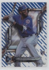 2018 High Tek Pattern 1 Waves/Diagonals Blue Rainbow Foil /150 Amed Rosario 6ki