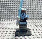 Custom Star Wars Minifigure - Aayla Secura with saber-Jedi Clone Wars - NOT LEGO