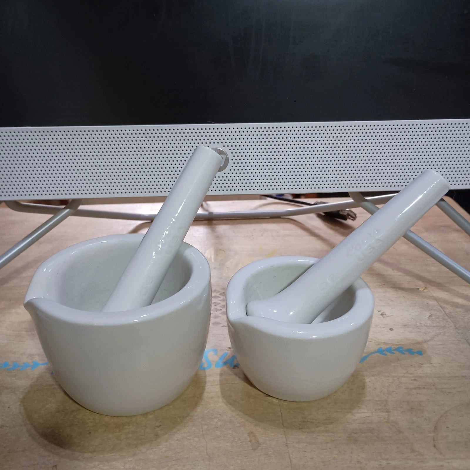 Vintage Coors Mortar & Pestle Set Of 2