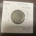 1919 S Buffalo Nickel. $3