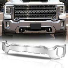 Chrome Steel Front Bumper For 2020-2023 Gmc Sierra 2500 Hd 3500 Hd Wo Senser Chrome Steel Front Bumper For 2020-2023 Gmc Sierra 2500 Hd 3500 Hd Wo Senser
