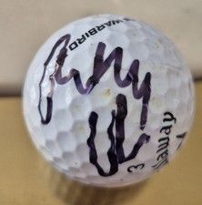  SIGNED ANTHONY KIM GOLD BALL LIV LEAGUE MAJOR WINNER