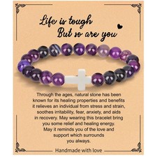 Christian Gifts for Women, Religious Cross Bracelet Gifts for for Mom/Daugh - 15