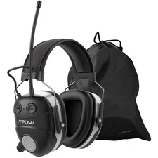 Mpow Bluetooth Ear Protection Muff Noise Cancellation Headphone FM/AM Radio 29db