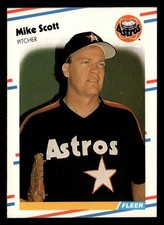 Mike Scott 1988 Fleer 456 Houston Astros 190 Mike Scott 1988 Fleer 456 Houston Astros 190