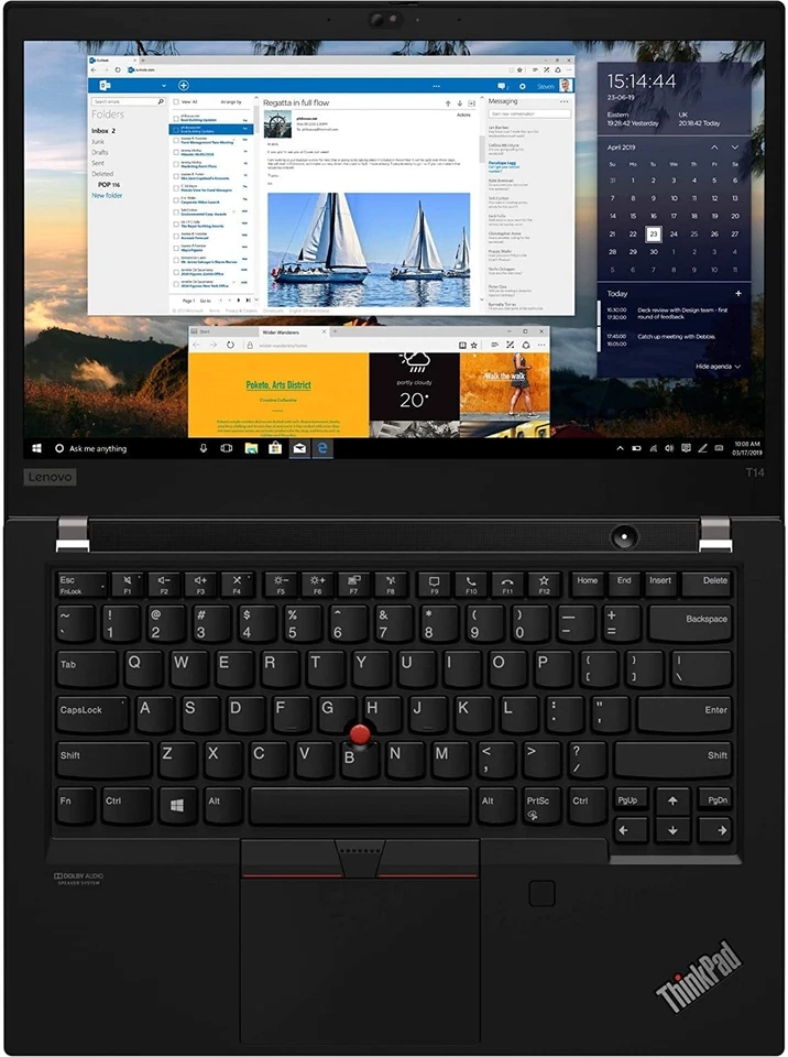 Lenovo ThinkPad Laptop Light Gaming PC Core i7 16GB RAM 512GB SSD Windows 11 Pro - Image 3 of 4