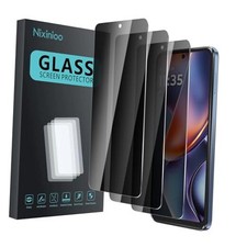 3 Pack Privacy Screen Protector for Moto G 2025/2026 3 Privacy Screen 