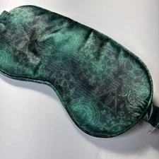 Conair Wicked Sleeping Eye Mask Elphaba Green Satin Defying Gravity Travel