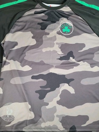 NBA Boston Celtics Camo Active T-Shirt- Adult Mens XL Short Sleeve Double Sided - Picture 2 of 7