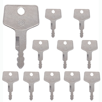 Takeuchi Key 10PCS Takeuchi Key H806 Case Gehl Excavator 17001-00019 180485 ...