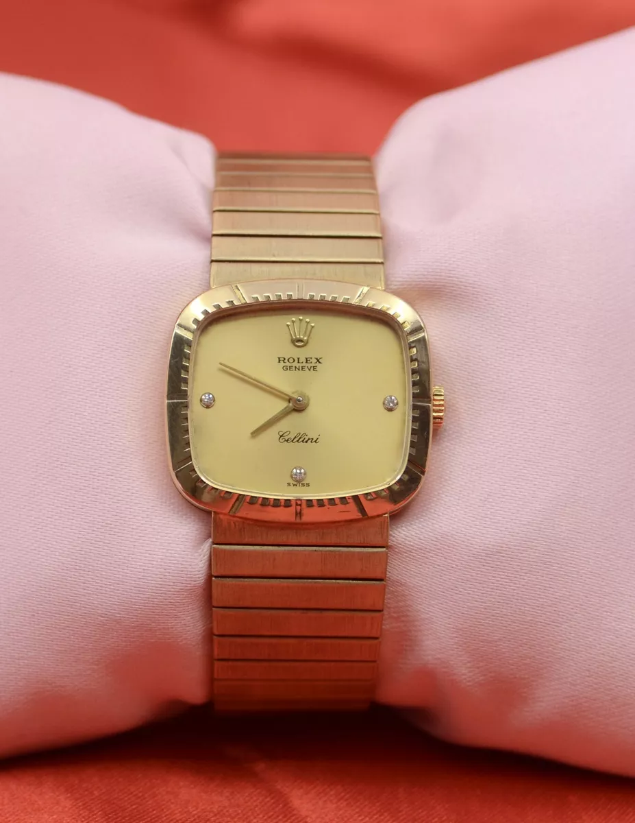 Rolex gold color clearance watch