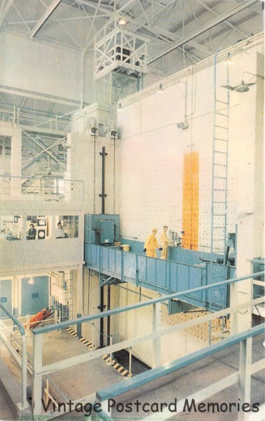 OAK RIDGE TN 1957 Loading The Face Of The Graphite Reactor Completed 