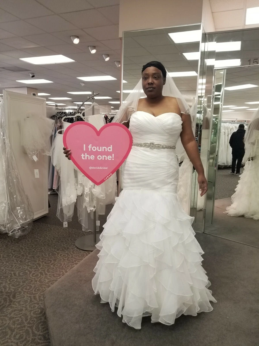 davids bridal wedding dress