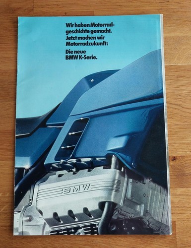 BMW Motorräder K-Serie K100 - RS und RT (II/1983)